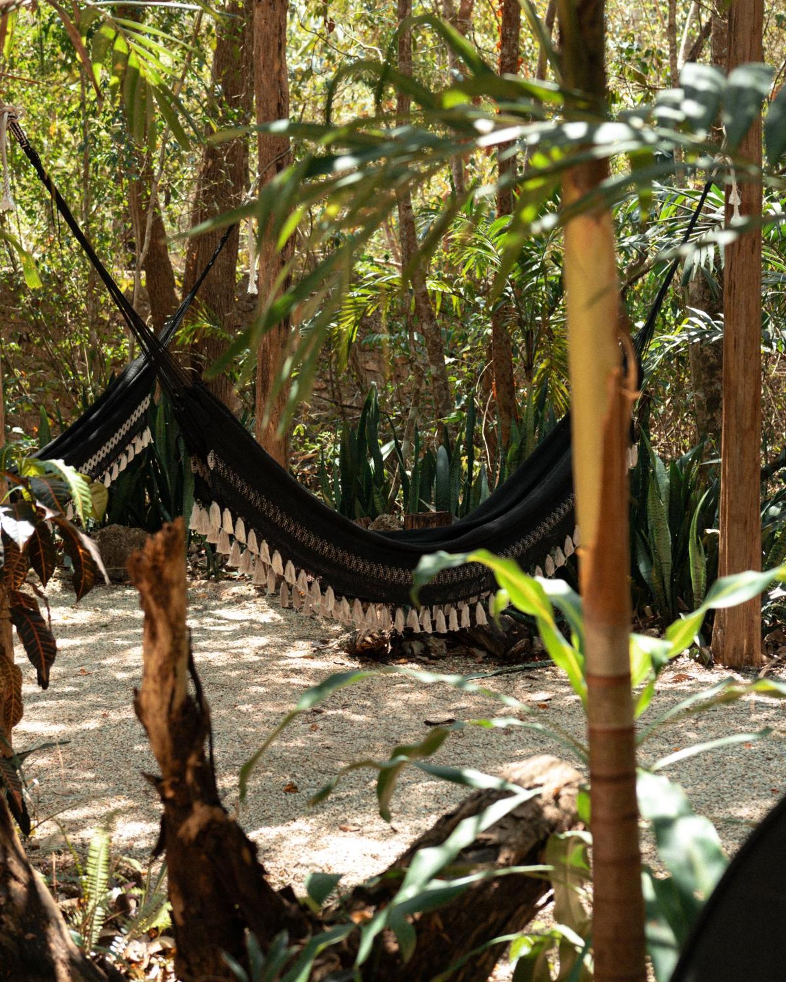 Gasthaus Madre Tierra Eco Habitat Puerto Morelos Exterior foto